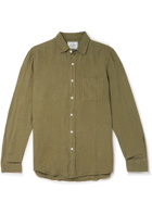 Portuguese Flannel - Linen Shirt - Green