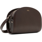 A.P.C. Brown Demi-Lune Bag