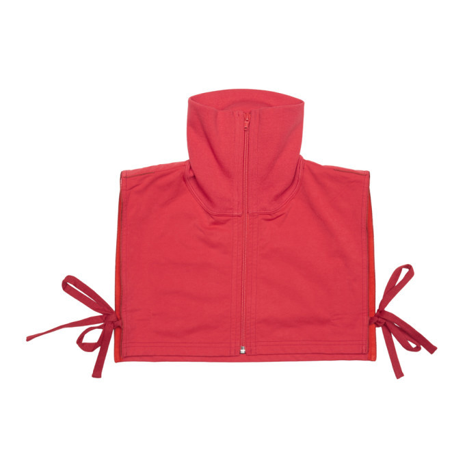 Facetasm Red Turtleneck Collar