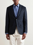 Brioni - Textured Wool and Cashmere-Blend Blazer - Blue