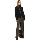 Rick Owens Black Tower Bauhaus Jogger Track Jacket