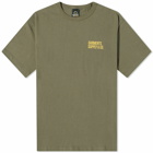FrizmWORKS Men's Service Label T-Shirt in Olive