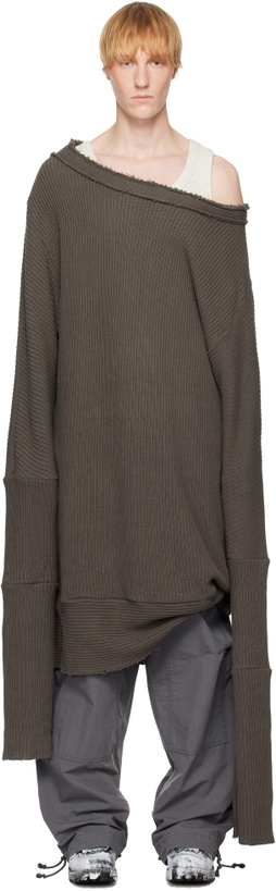 Photo: 424 Taupe Nomad Sweater