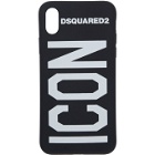 Dsquared2 Black Icon iPhone X Case