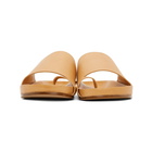 Jil Sander Beige Open Sandals