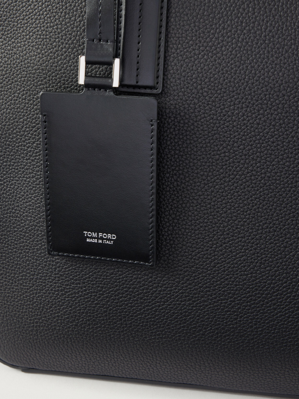 TOM FORD - Elliot Full-Grain Leather Briefcase