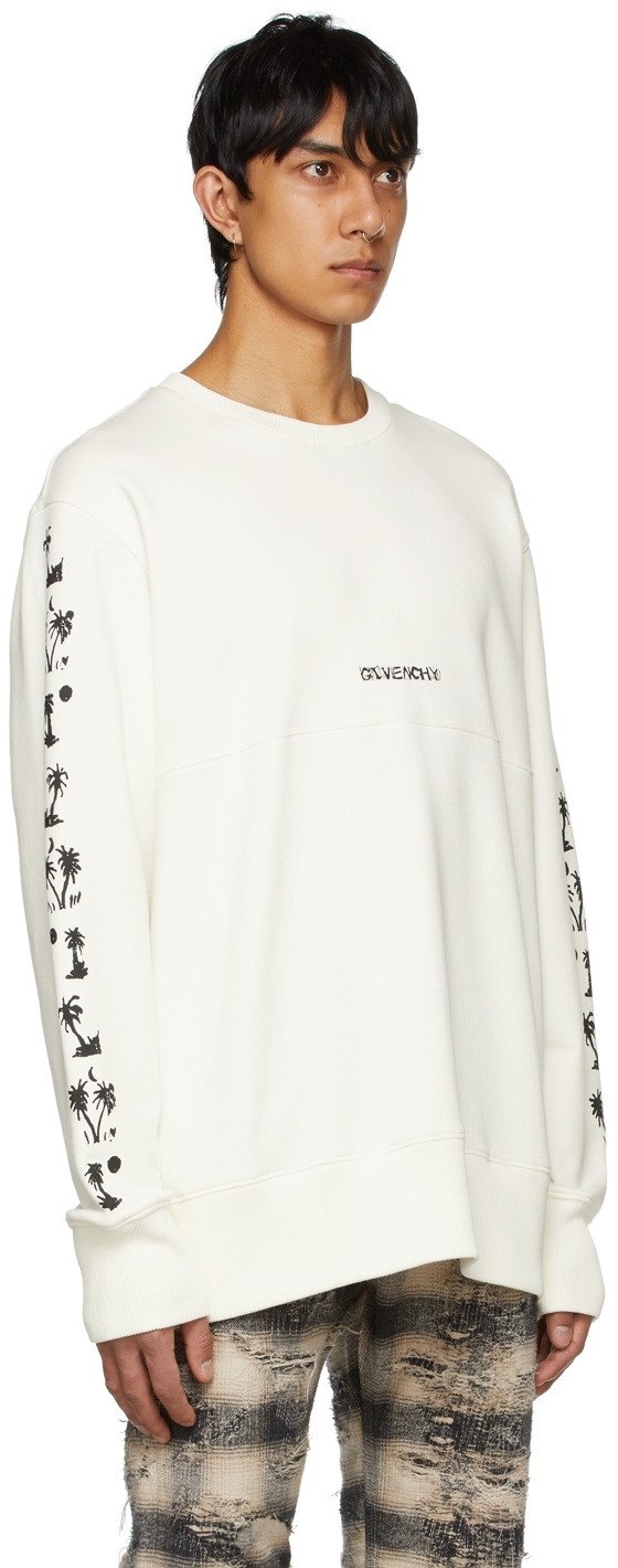 Givenchy Off-White Cotton Sweater Givenchy