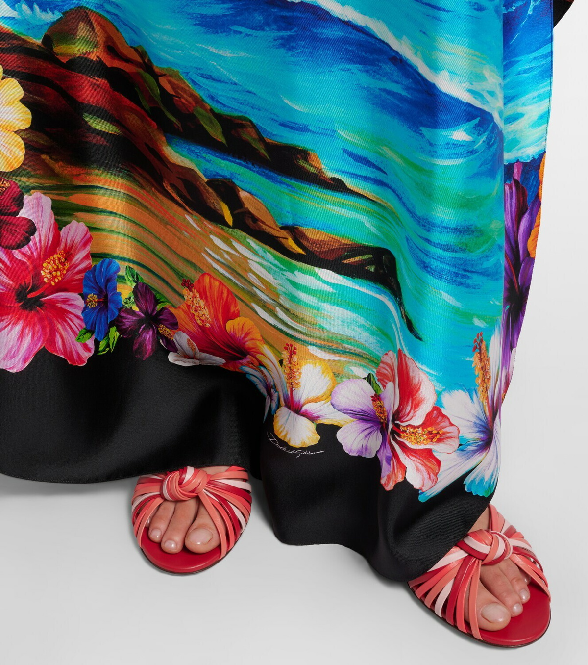 Dolce&Gabbana Bianca 2.0 leather sandals