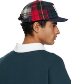 Rhude Multicolor Multi-Flannel Scramble Logo Cap