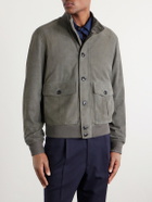 Zegna - Suede Jacket - Gray