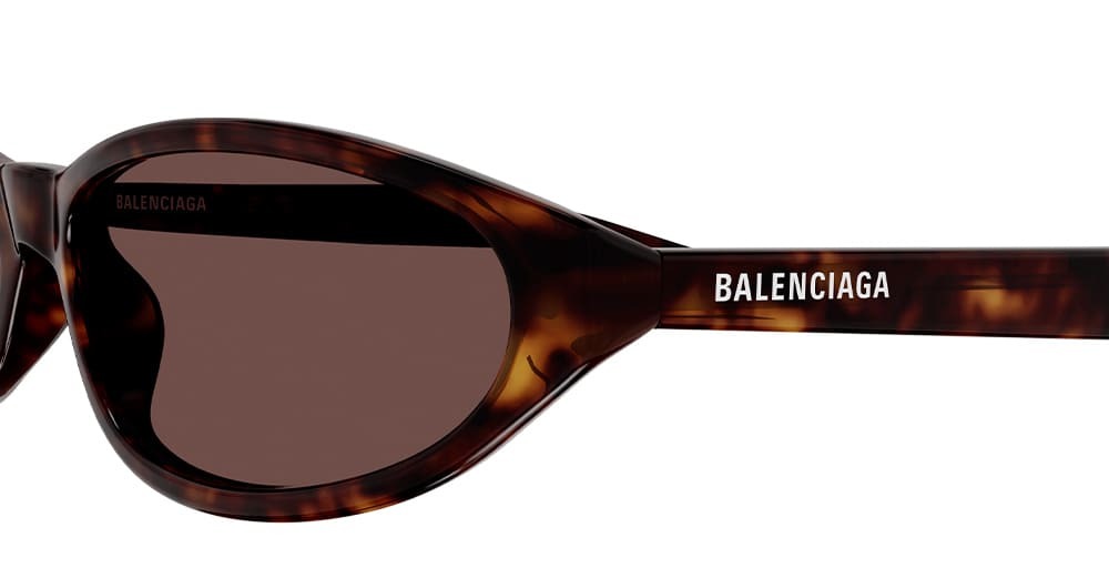 Balenciaga Eyewear Bb0007s-013 - Havana Sunglasses