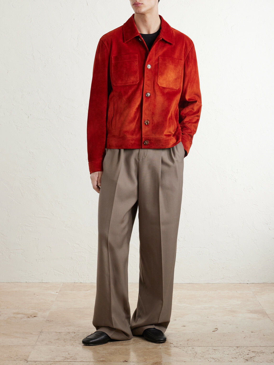 Valentino Garavani - Suede Jacket - Red