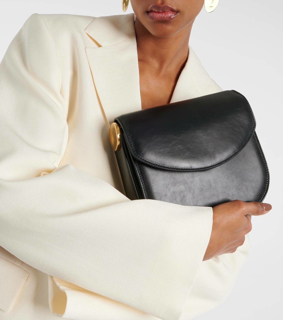 Jil Sander Coin Small leather crossbody bag Jil Sander
