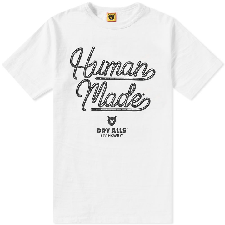 Photo: Human Made Script Logo Tee