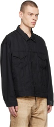 N.Hoolywood Black Blouson Jacket
