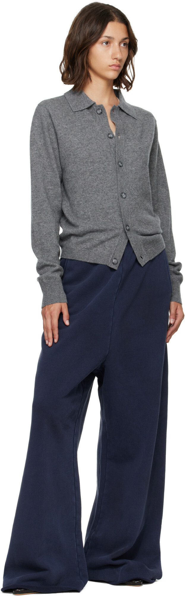 Entire Studios Gray Ledge Cashmere Cardigan