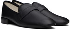 Repetto Black Michael Sole Rubber Loafers