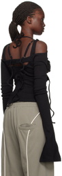 SRVC Black Shifter Long Sleeve T-Shirt