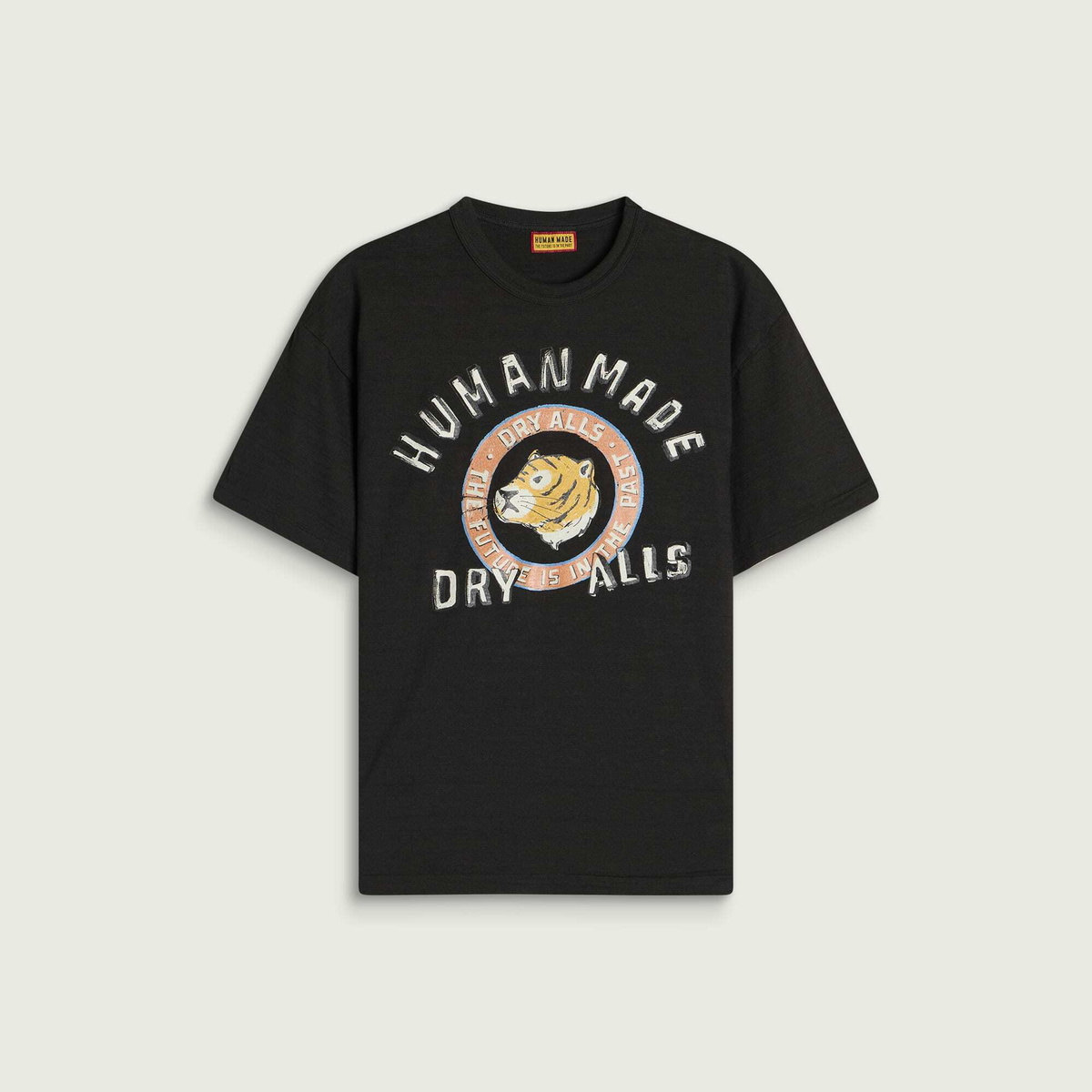 Human Made Men's Tiger Sketch T-Shirt in Black