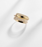 Shay Jewelry 18kt gold ring with diamonds