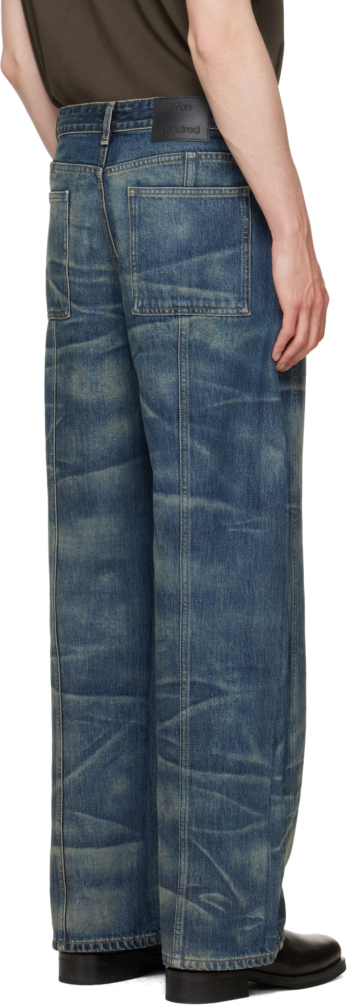Won Hundred Blue Cale Jeans