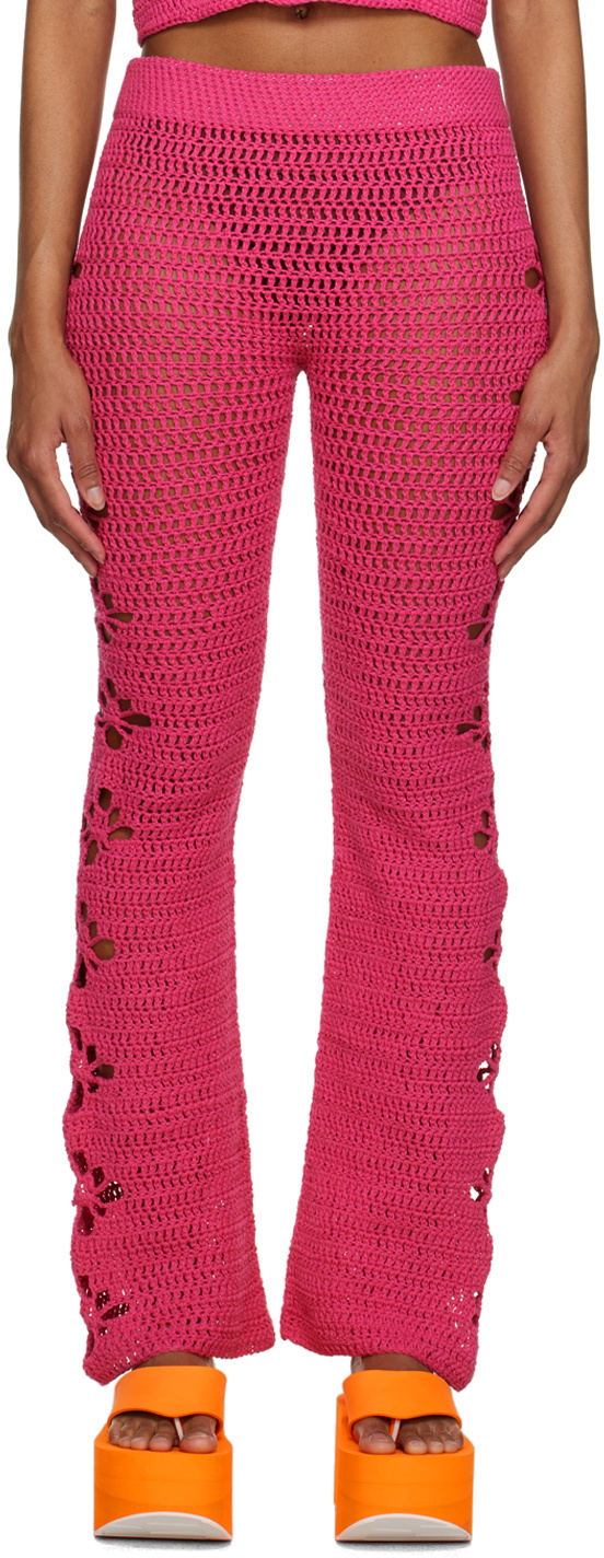 Tach Pink Nitocris Lounge Pants
