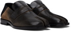 Maison Margiela Black & Brown Tabi City Loafers
