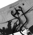 James Perse - Y/OSEMITE Long-Length Printed Swim Shorts - Gray