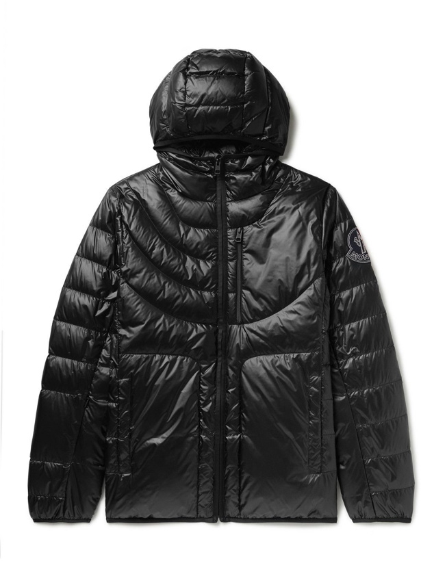 Photo: Moncler Genius - 2 Moncler 1952 Hissu Slim-Fit Quilted Shell Hooded Down Jacket - Black