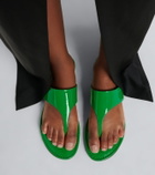 Tom Ford Patent leather thong sandals