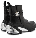 1017 ALYX 9SM - Leather and Silver-Tone Chelsea Boots - Black