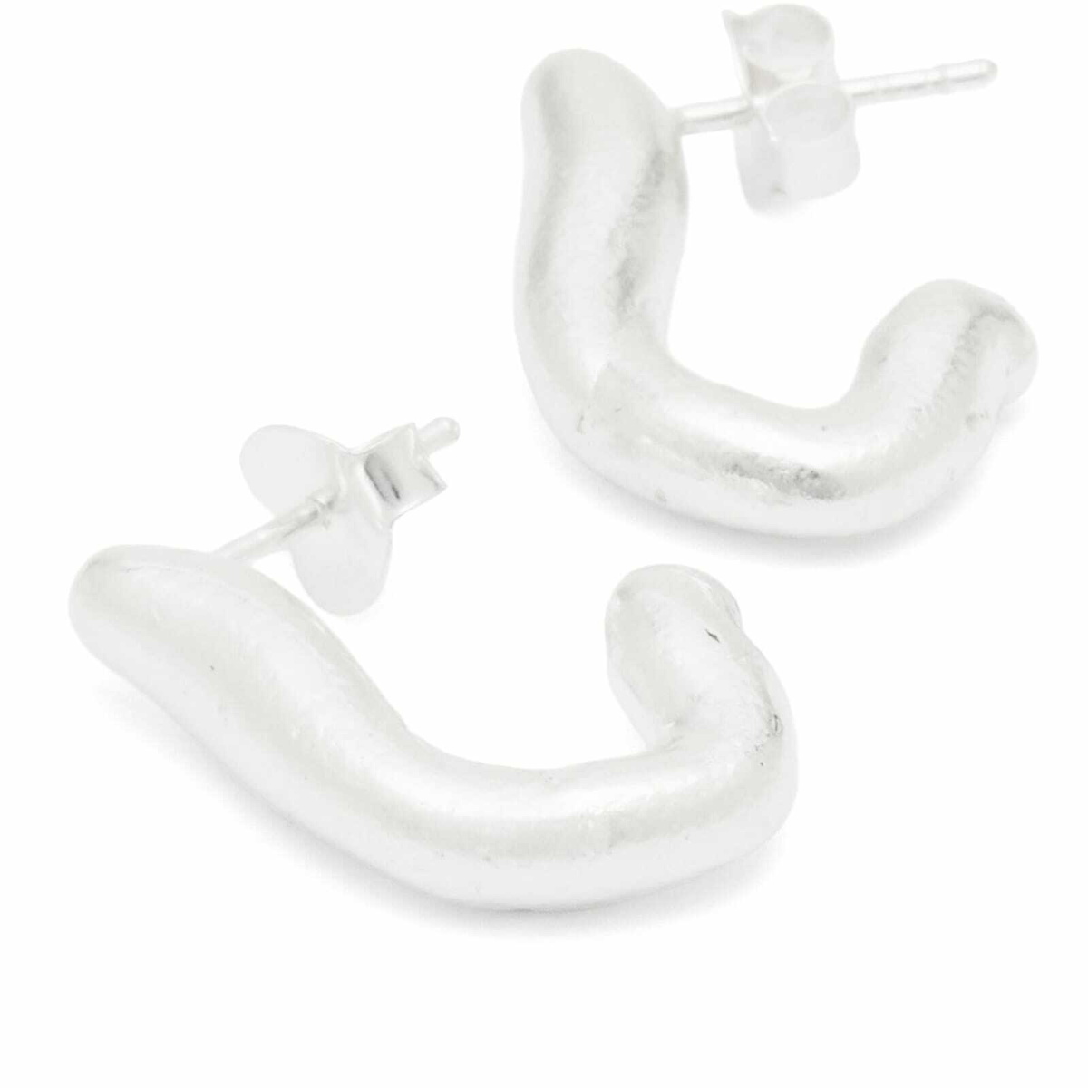 Simuero Women's Gamba Earrings in Silver 
