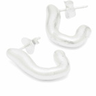 Simuero Women's Gamba Earrings in Silver 