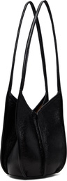 HEREU Black Calella Bucket Bag