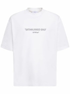 OFF-WHITE - Est 2013 Skate Cotton T-shirt