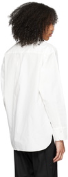 CCP White Pleated Shirt