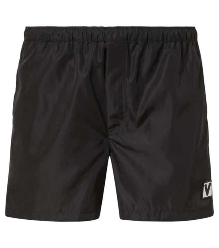 Photo: Valentino Logo swim trunks