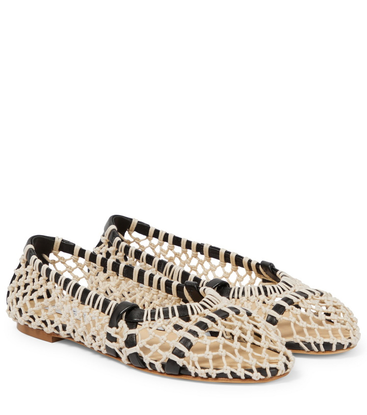 Photo: Gabriela Hearst - Armar crochet ballet flats