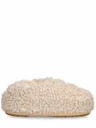 MOON BOOT - Curly Faux Fur Mules