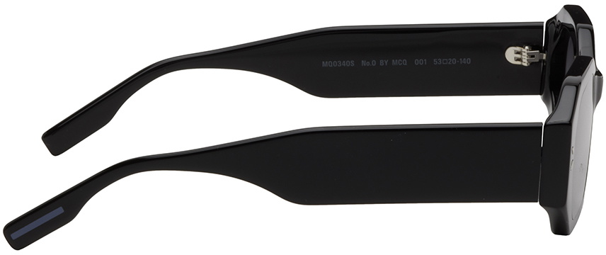 MCQ Black Geometric Sunglasses