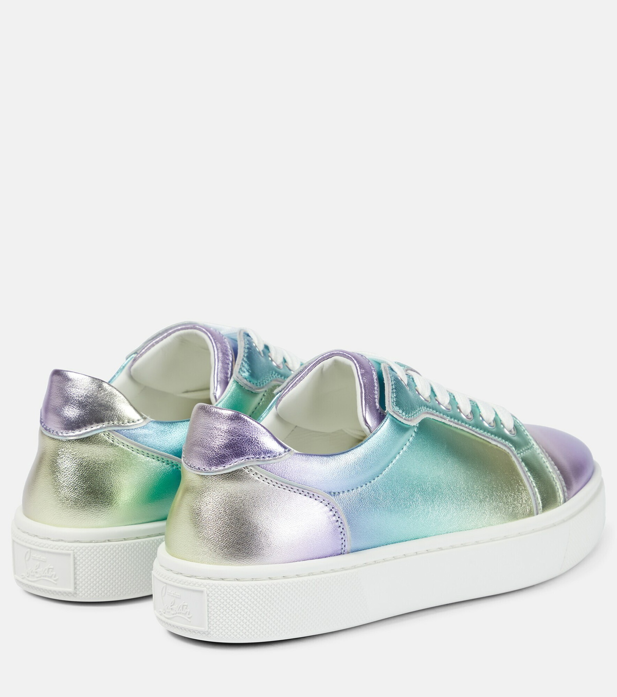 christian louboutin vieirissima leather sneaker