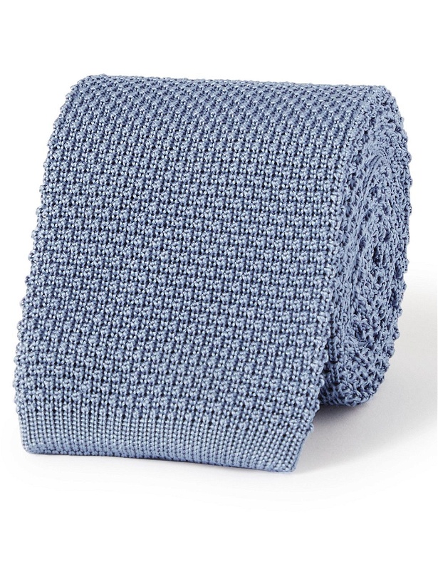Photo: Anderson & Sheppard - 6cm Knitted Silk Tie