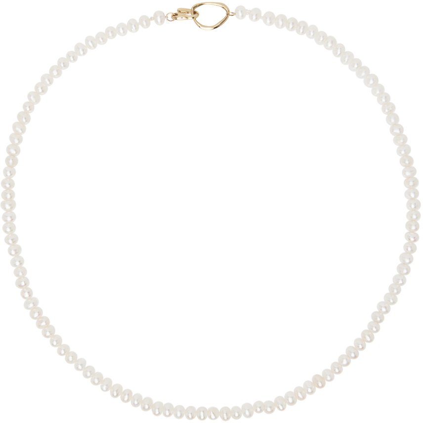 FARIS White Seed Necklace