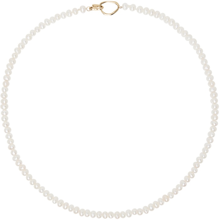 Photo: FARIS White Seed Necklace