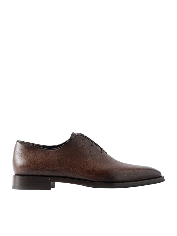 Photo: Berluti - Alessandro Demesure Leather Oxford Shoes - Brown