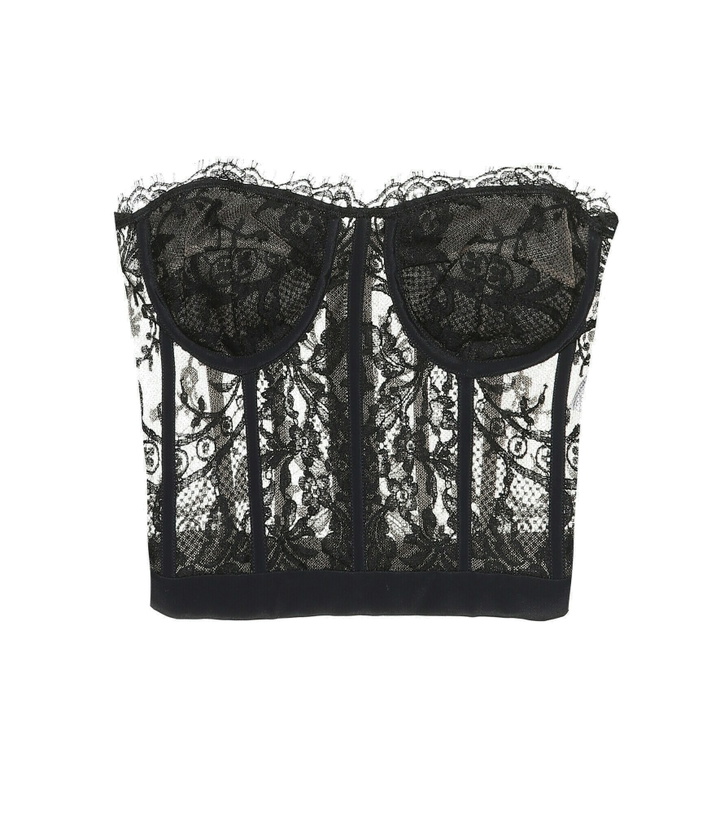 Photo: Alexander McQueen - Lace bustier