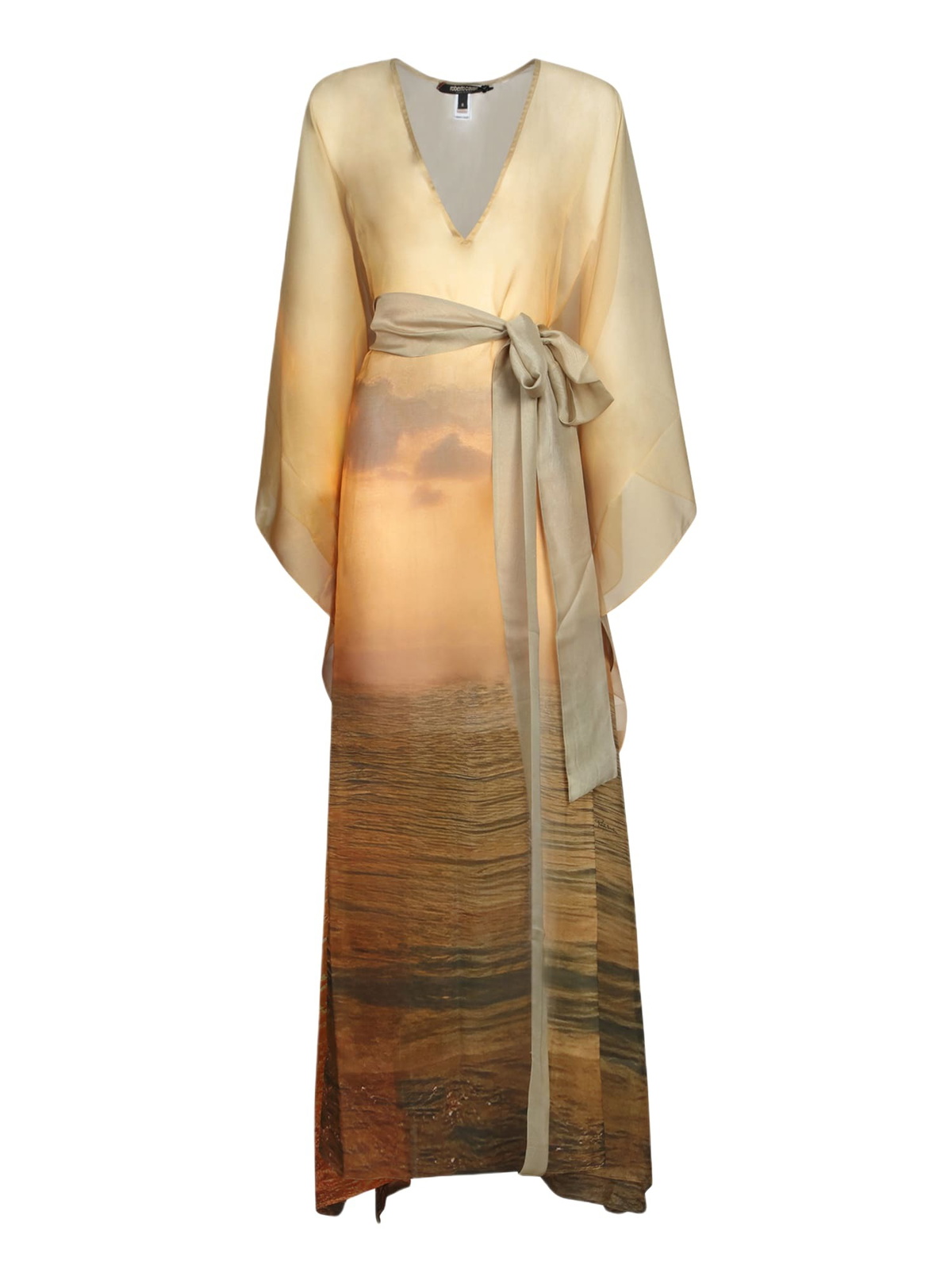 Roberto Cavalli Sunset Multi-color Kaftan Dress