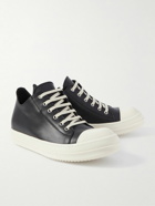 Rick Owens - Leather Sneakers - Black