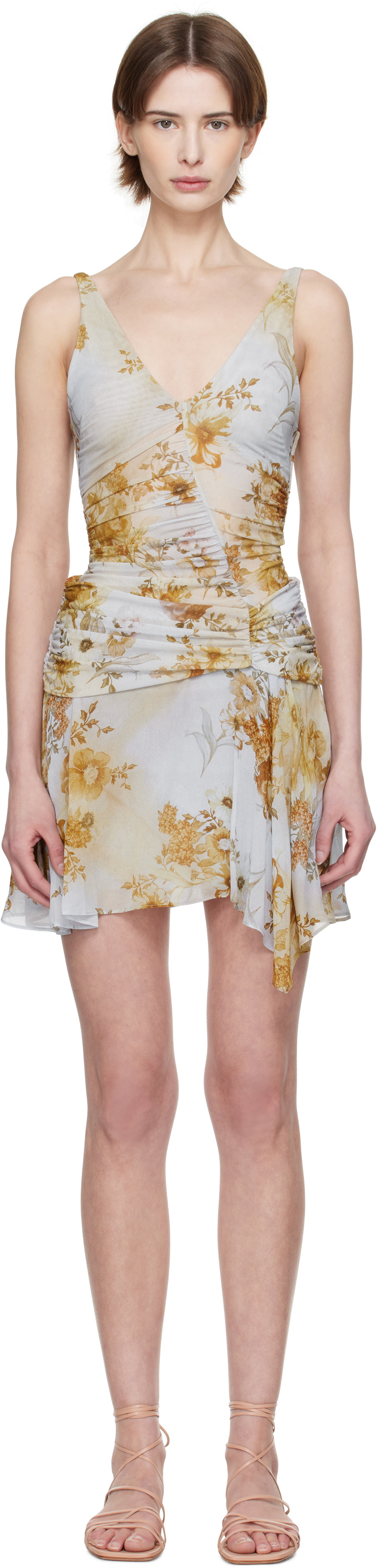 【関税込み】BEC + BRIDGE ベージュ Nova ミニワンピース BEC + BRIDGE Beige Nova Minidress BEC + BRIDGE