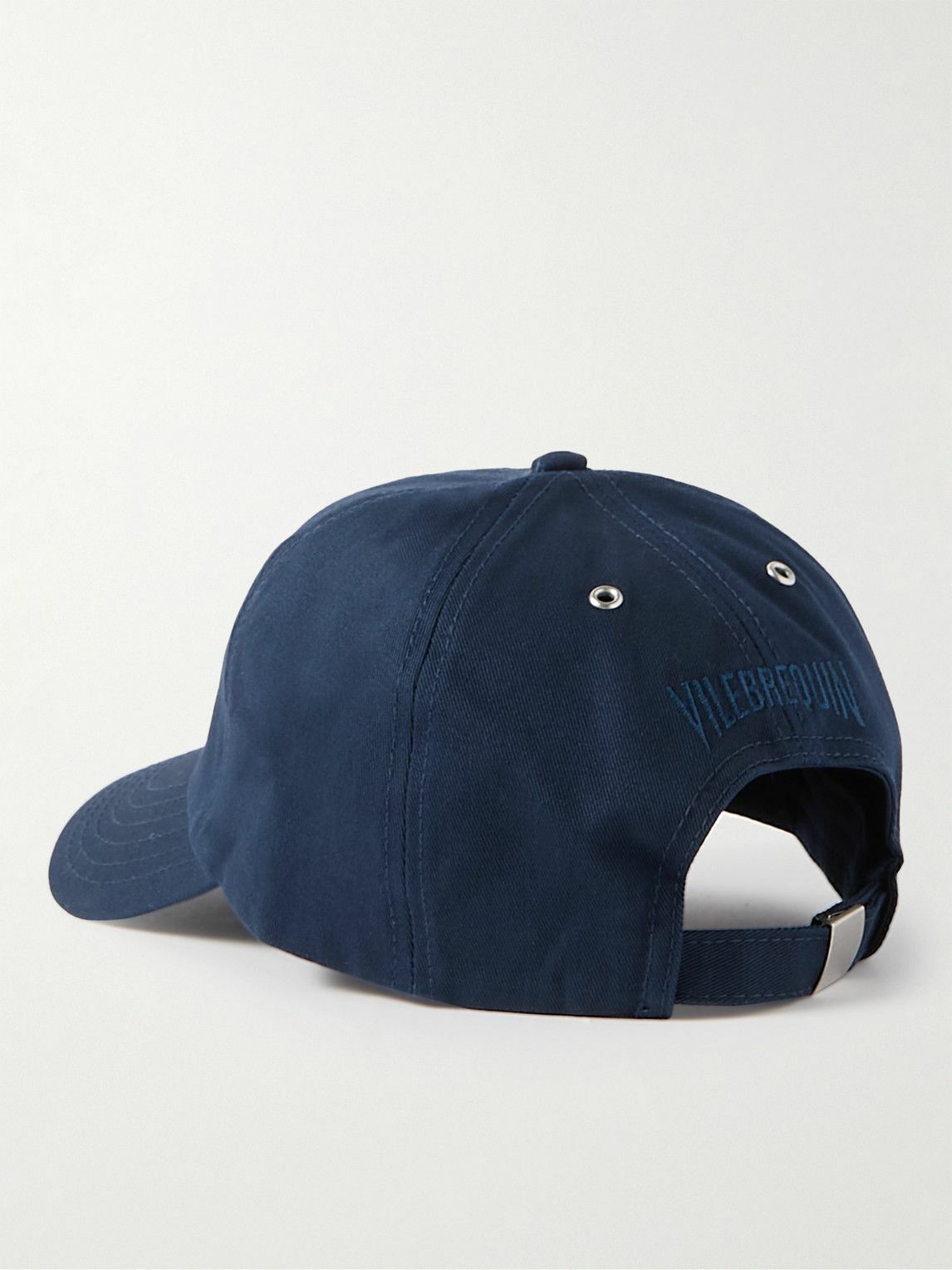 VILEBREQUIN Unisex Solid Cap Turtle Embroidery
